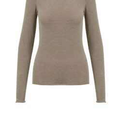 Coster Copenhagen Bluse - Wool (Lysebrun)