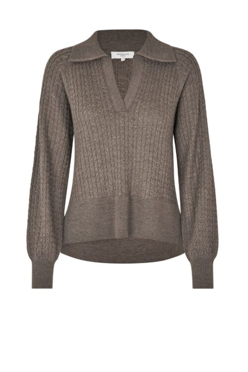 Rosemunde Strik - Pullover (Brun)