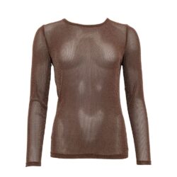 Costamani Mesh Top - Agnes (Brun)