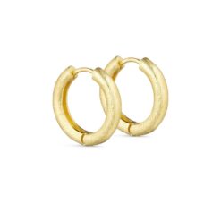 Pure by Nat Forgyldt Hoops - 45765 (Guld)