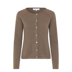 Rosemunde cashmere cardigan wool and cashmere koala brun