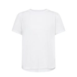 Levete Room t-shirt med knapper ned ad ryggen LR-Kowa 5 Hvid