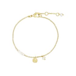 Pure by Nat forgyldt armbånd - 40654 (Guld)