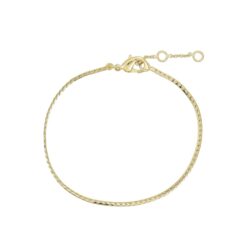 Pure by Nat forgyldt armbånd - 40657 (Guld)