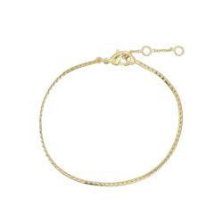 Pure by Nat forgyldt armbånd - 40657 (Guld)