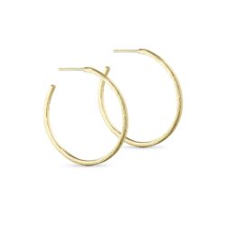 Pure by Nat forgyldt hoops - 45798 (Guld)