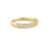 Pure by Nat forgyldt ring - 48233 (Guld)