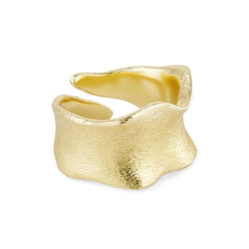 Pure by Nat forgyldt ring - 48292 (Guld)