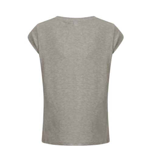 CCH1100 CC Heart basic t-shirt light grey melange (1)