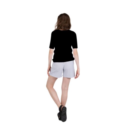 CC Heart cardigan ELENA short sleeve - CCH2173 - Black (1)