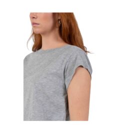 CCH1100 CC Heart basic t-shirt light grey melange (1)