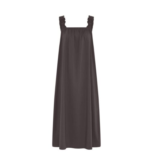 La Rouge kjole Vilma Dress - LR1432 - Brown (1)