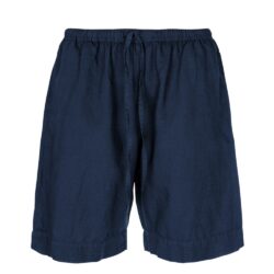 Luxzuz hør shorts Lailai Shorts – 3062-1818 – Navy Blå