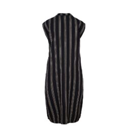 Luxzuz hør kjole Karimana Dress – 4107-2558 – Black