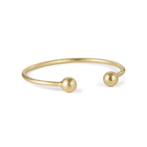 Pure by Nat armring med kugler - 40660 (Guld)