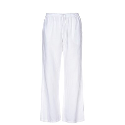 Luxzuz hør bukser Elilin Pants– 3063-1018 – Hvid