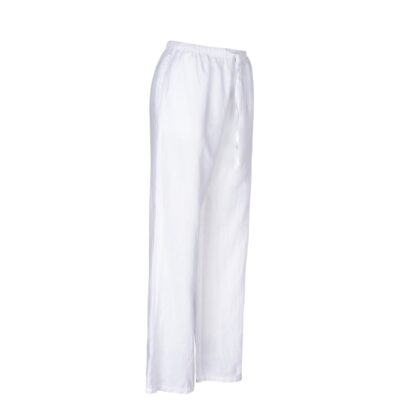 Luxzuz hør bukser - Elilin (Hvid) Luxzuz hør bukser Elilin Pants– 3063-1018 – Hvid