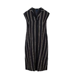 Luxzuz hør kjole Karimana Dress – 4107-2558 – Black