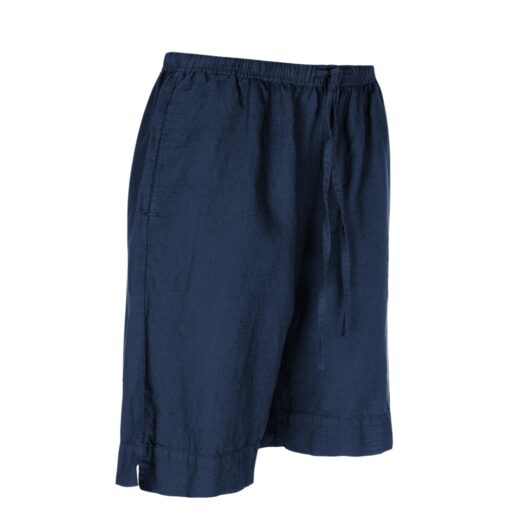 Luxzuz hør shorts Lailai Shorts – 3062-1818 – Navy Blå