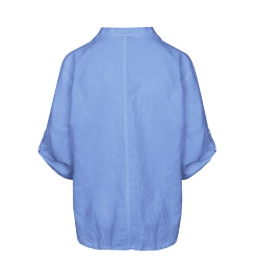 Luxzuz hør bluse Siwaia Blouse - 7231-1818 - Granada Sky