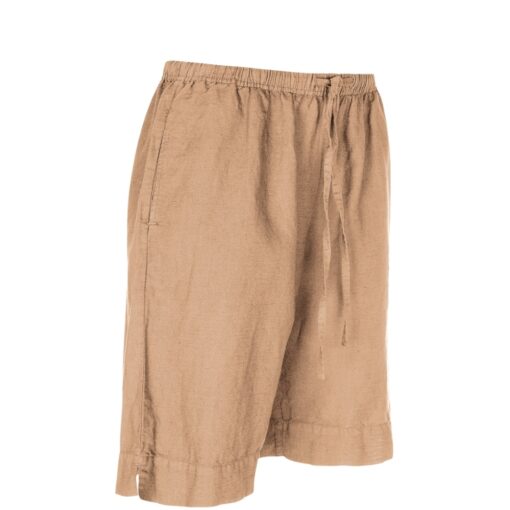 Luxzuz hør shorts Lailai Shorts – 3062-1818 – Irish Cream Lysebrun brun