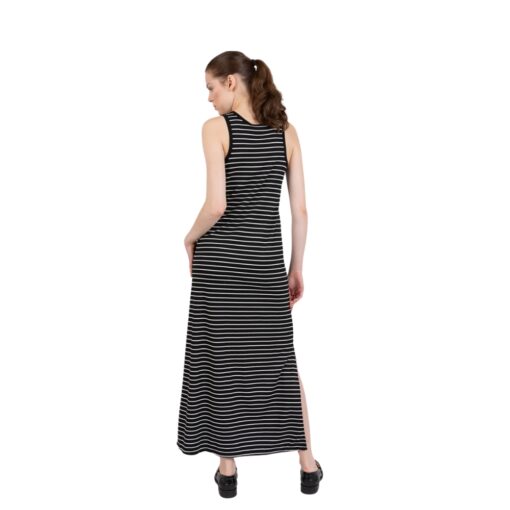  CC Heart FAYE stripe dress – CCH5229 – BlackWhite stripes