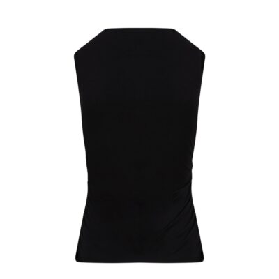 CC Heart SOFIA tanktop w gatherings – CCH1121 – Black