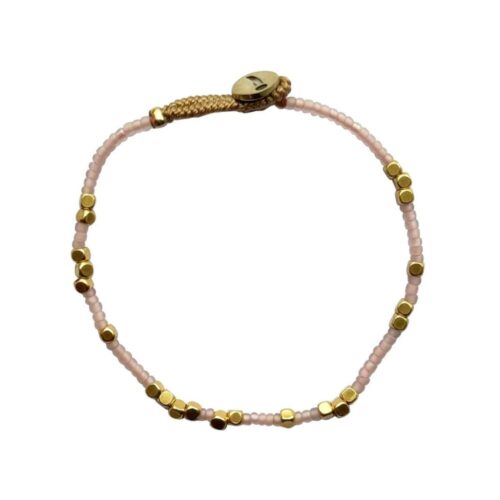 Ibu Jewels Armbånd Lullu Carry (Rosa/Guld)