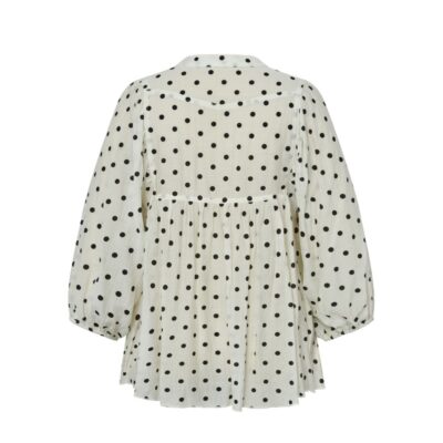 Gossia bluse – ReeseGO Dot (Råhvid) - Billede 2
