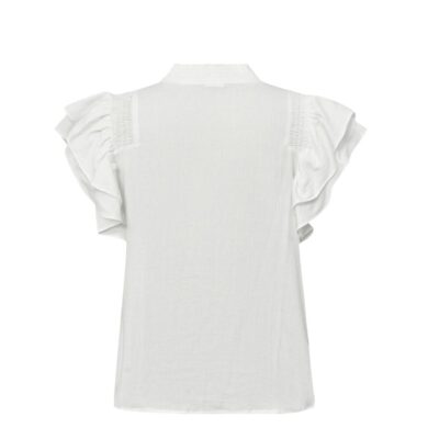 Gossia bluse – KiaGO (Råhvid) - Billede 2