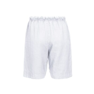 Luxzuz hør shorts - Lailai (Hvid) Luxzuz hør shorts - Lailai (Hvid) - Billede 2