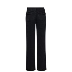 Ivy Copenhagen sorte jeans IVY-Augusta French Jeans Wash Faded Black - I235037 - Black