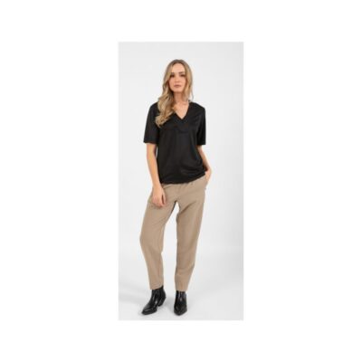 Coster Copenhagen top – V-neck dollar (Sort) - Billede 4