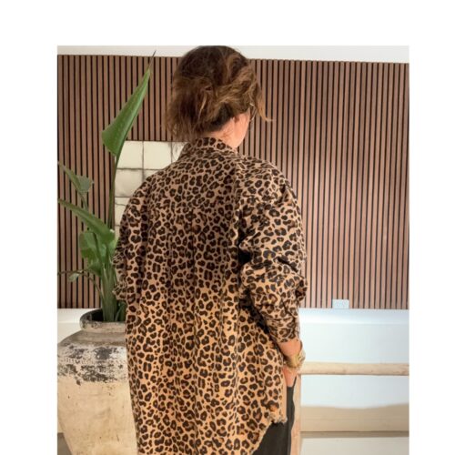 Depeche leopard jakke JaneDE shirt  – 100140 – Leopard printed (261)