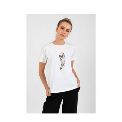 Coster Copenhagen T-shirt – with wing (Hvid) - Billede 3