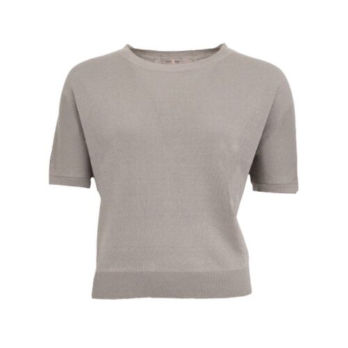 Costamani strik bluse – Amalie knit pullover (Grå)