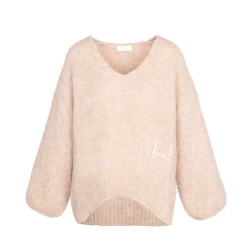 Hést strik sweater – Sofie (Beige)