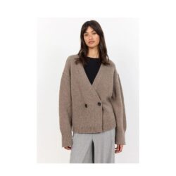 Leveté Room cardigan - LR-Perle 6 (Brun)