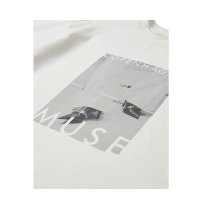 Copenhagen Muse t-shirt - CMMuse (RåhvidGrå)