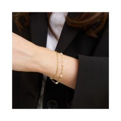 Pure by Nat armbånd Carmen Chain Bracelet - 40672 - Guld