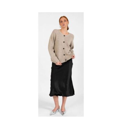 CC Heart cardigan – Emma (Lysebrun) - Billede 3
