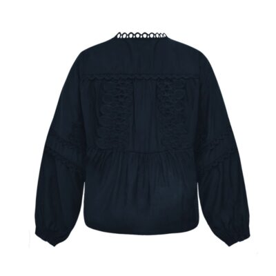 Gossia bluse - KaiaGO (Navy) Gossia bluse - KaiaGO (Navy)