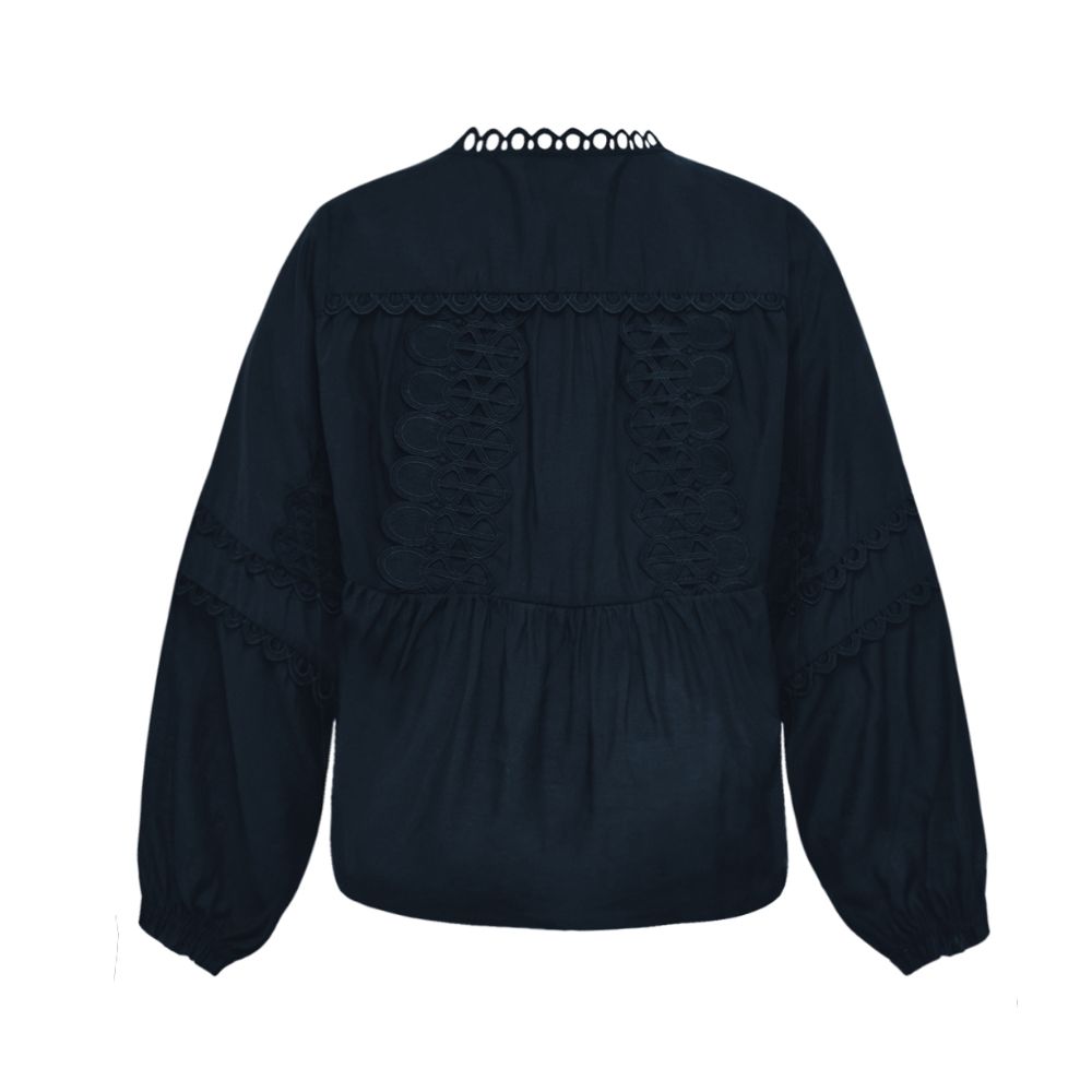 Gossia bluse - KaiaGO (Navy) Gossia bluse - KaiaGO (Navy)
