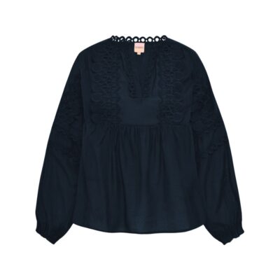 Gossia bluse - KaiaGO (Navy)