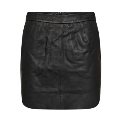 Ivy Copenhagen skind nederdel - Kylie (Sort) Ivy Copenhagen skind nederdel - Kylie (Sort)