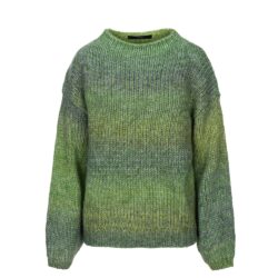 Luxzuz One Two strik sweater Kiki Knit - 1389-2660 - 686 Bright Green Grøn