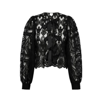 Gossia bluse – SivGO (Sort) Gossia bluse – SivGO (Sort)