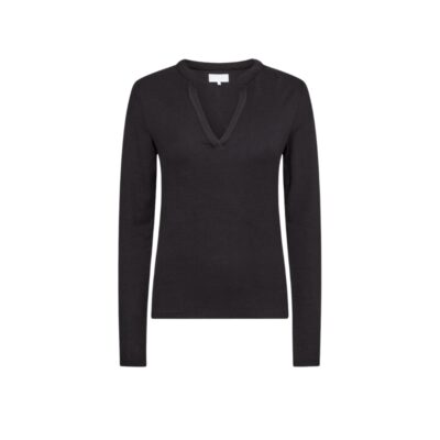 Leveté Room bluse – LR-IKA 22 (Sort)