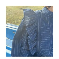 Gossia KikaGO Blouse – G2183 – Blue stripes