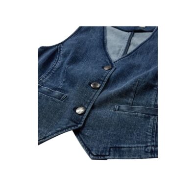 Copenhagen Muse vest – CMjean-waistcoat (Demin) - Billede 3